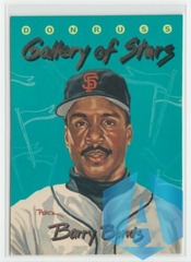 1993 Donruss Triple Play Gallery of Stars #GS-1 Barry Bonds